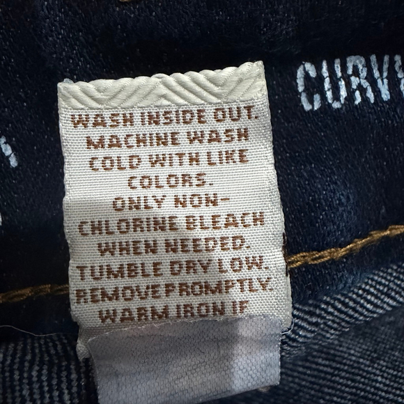 Women's Sonoma Blue Curvy Bootcut Mid Rise Jeans Size 12 - Picture 5 of 5